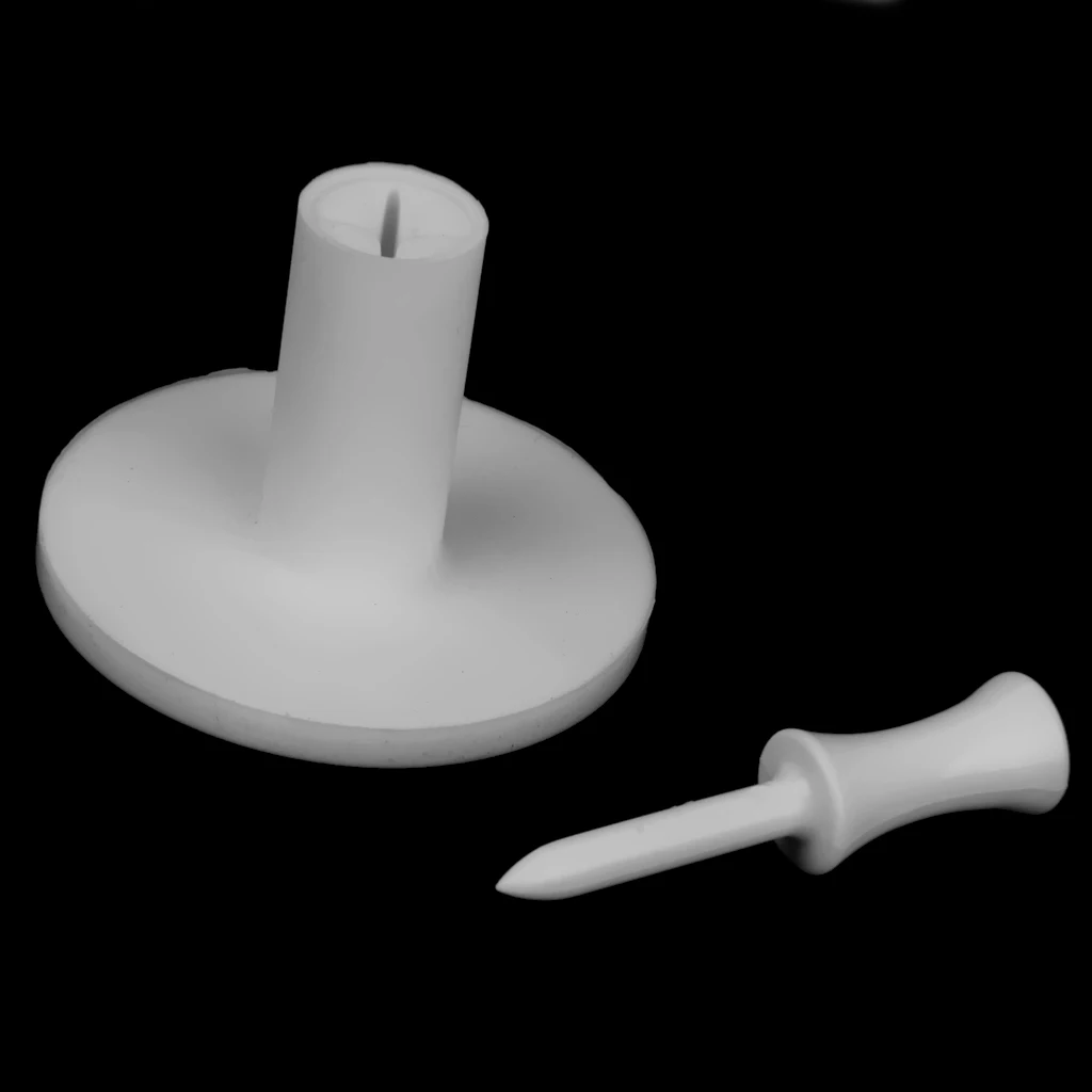 Durable White 1.5' Rubber Golf TEE Holder +Tee Outdoor Golf Tees Accessories for Golf Driving Range Tees Drop Shipping Durable White 1.5' Rubber Golf TEE Holder +Tee Outdoor Golf Tees Accessories for Golf Driving Range Tees Drop Shipping