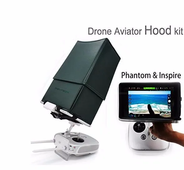 Drone Aviator Hood Kit Remote Control RC Sun Hood Shade Upgraded DJI Phantom 2 3 4 Inspire 1 Quadcopter Parts Accessories Drone Aviator Hood Kit Remote Control RC Sun Hood Shade Upgraded DJI Phantom 2 3 4 Inspire 1 Quadcopter Parts Accessories
