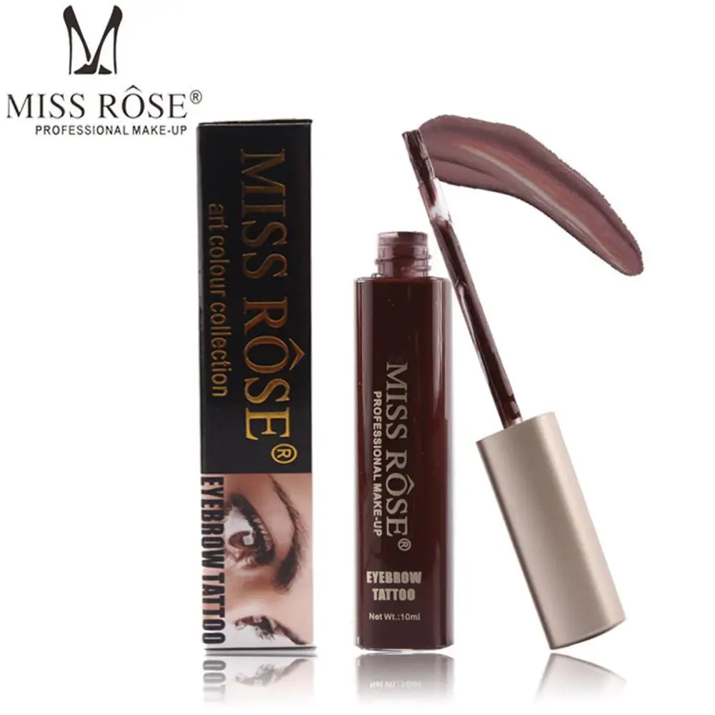 

Miss Rose Makeup Peel-off Eyebrow Tattoo Tint My Brow Gel Waterproof Long Lasting Liquid Eyebrow Pen Eyebrow Enhancer