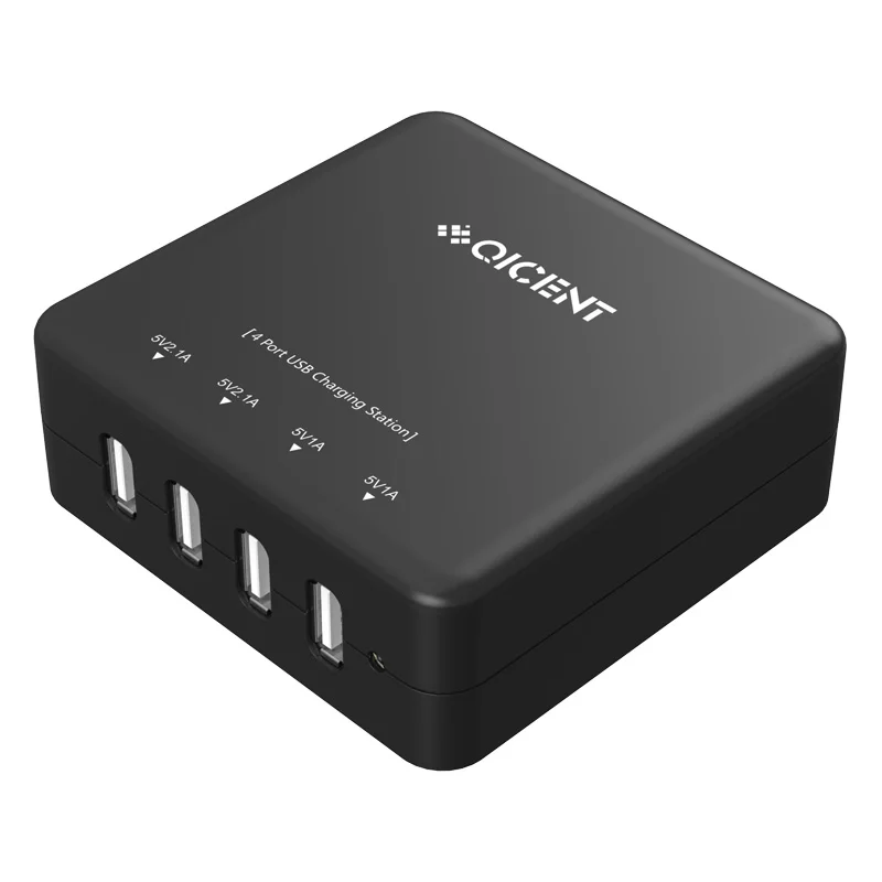SUMPK 5V6A USB настольное зарядное устройство с 4 портами дорожное для iPhone/iPad Air 2/Samsung ЕС