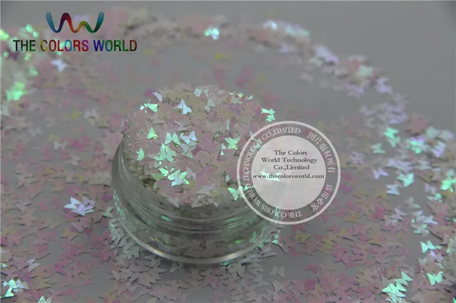Fi 1 Erfly Bowknot Shapespearlescent Iridescent White Colors Fi 1 Erfly Bowknot Shapespearlescent Iridescent White Colors Confetti Glitter For Nail Art Or Other