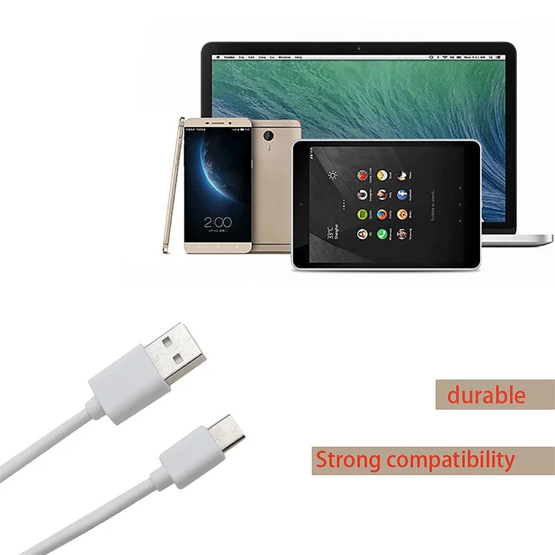 Кабель 3 1 Type C с разъемом USB 2 0 для зарядки данных длинный кабель мобильного
