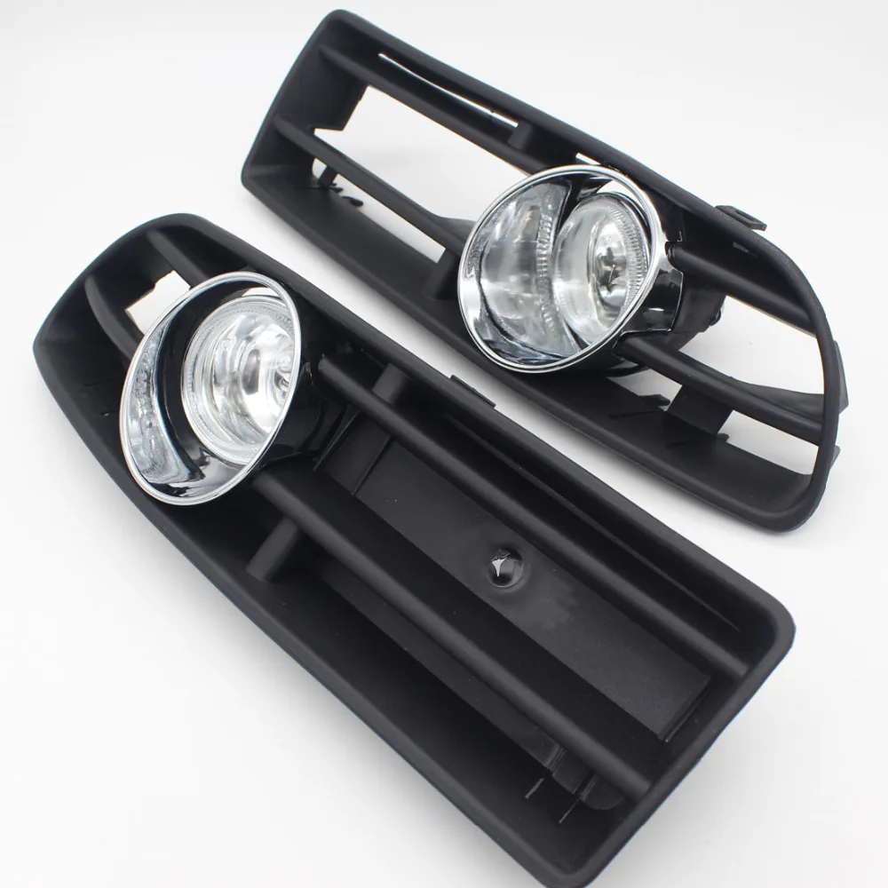 

Dongzhen Auto Car Bumper Grille Grill Driving Light Fog Lamp External Light Source with Switch Fit For VW JETTA BORA MK4 99-04