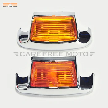 

Motorcycle Front Rear Fender Tip Light Lens Case for Harley FLHT Electra Glide Standard