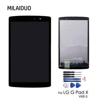 

LCD Display For LG G Pad X VK815 VK-815 8.3 inch LCD Touch Screen Digitizer Panel Sensor Assembly Replacement Black with Tools