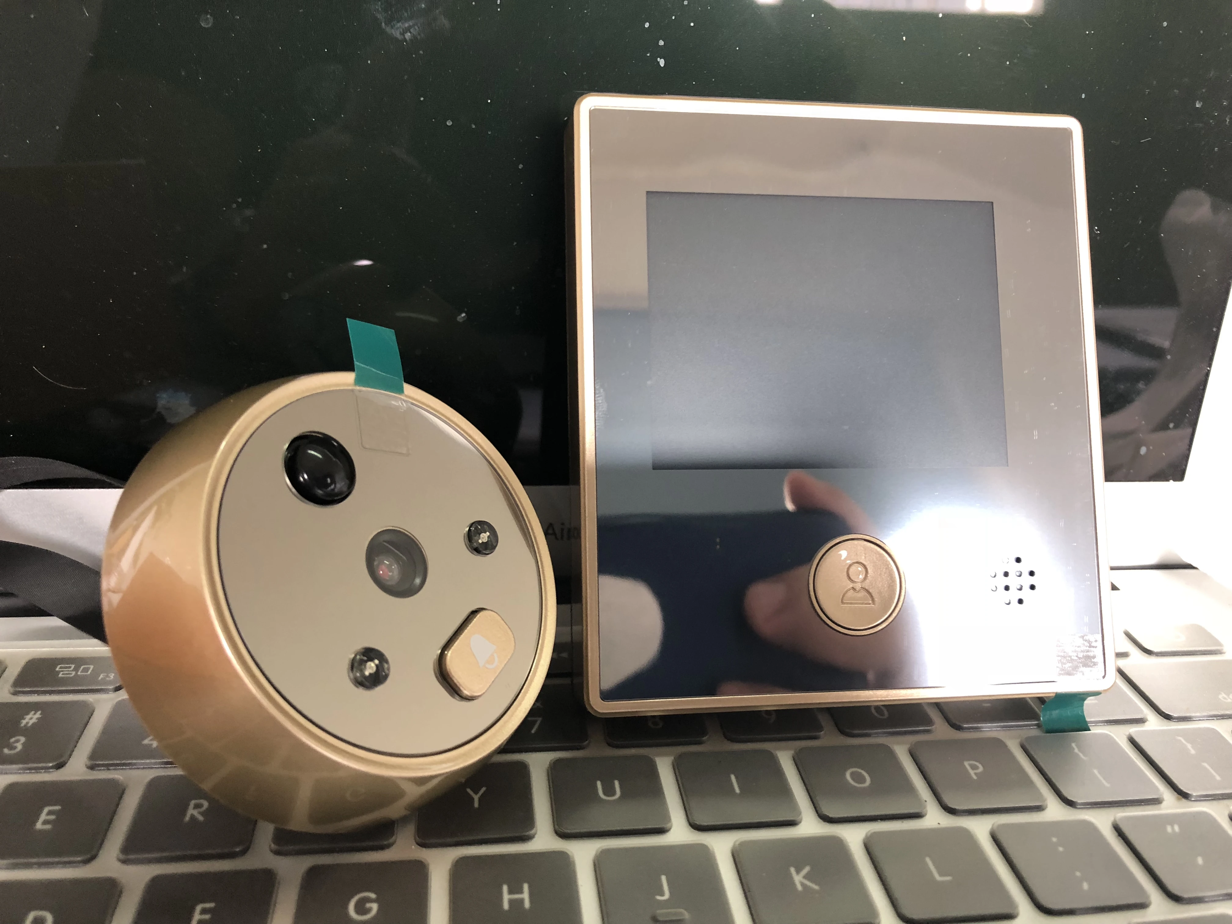 visor olho magico digital telefone video da porta 05