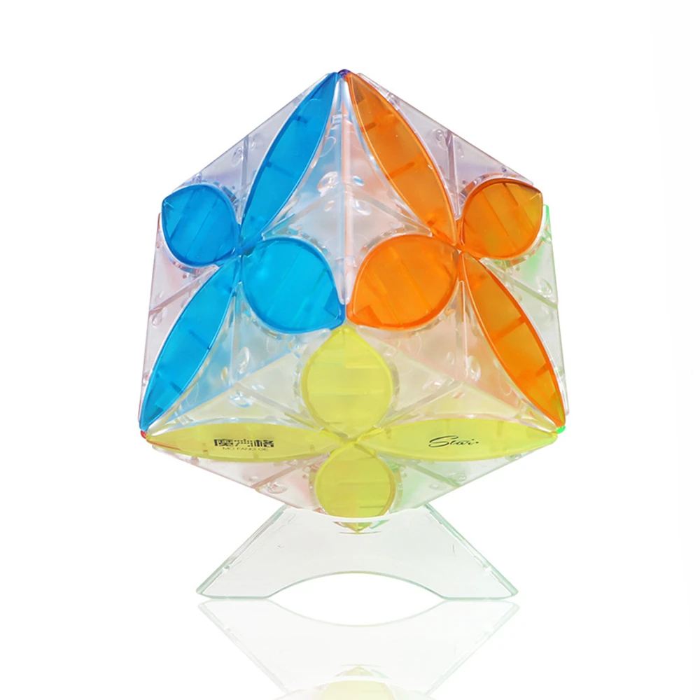 

MoFangGe Limited Edition Clover Cube Plus Skweb Magic Cube Speed Puzzle Game Cubes Educational Toys Gift for Children Kids