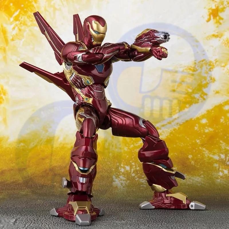 Бесплатная доставка Новые романы SHF Ironman MK50 Nano набор оружия Мстители эндмейд