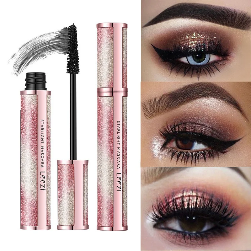 4D Star Lash Mascara Waterproof For Eyelash Lengthening Black Thicker