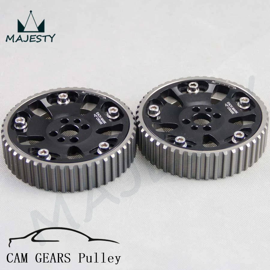 Комплект шкивов для CAM GEARS SKYLINE RB20 RB25 RB26 R32 R33 R34 черный|pulley kit|cam gearscam gears pulley |