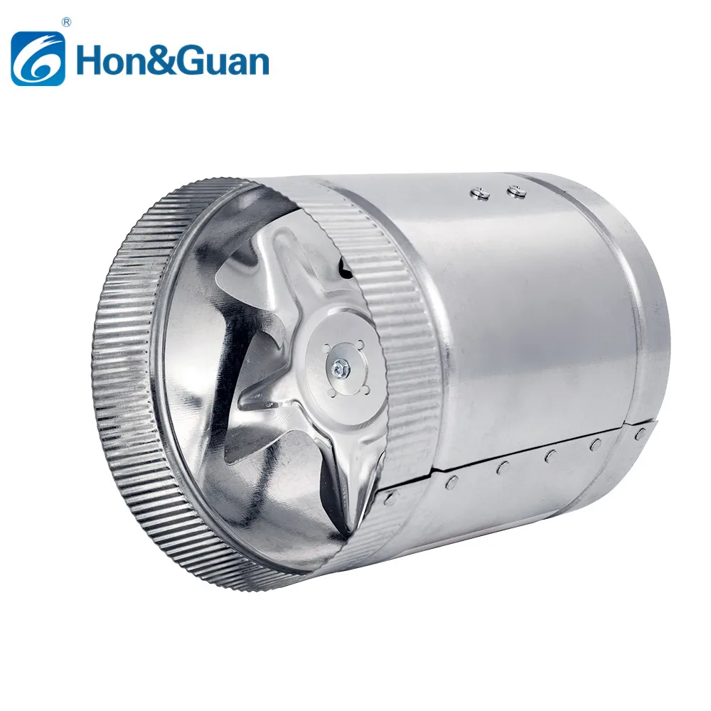 4/6 inch 100mm 220V 110V Circular Wall Metal Exhaust Fan Powerful Mute Axial Flow Fan Ventilator Apply for Home Kitchen Toilet 