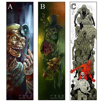 

5D DIY Diamond Painting Skull and Dead Cross Stitch Horror Halloween Needlework Home Decorative Full Square Diamond Embroidery