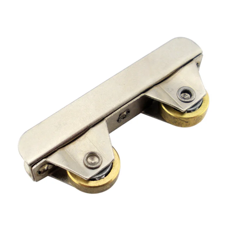 8pcs glass door bookcase sliding door pulley wheels counter roller for 5 6mm glassin