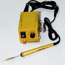 Обновление версии 938 Мини паяльная станция быстрый нагрев паяльник постоянной Температура miniwatt сварка ремонт машины