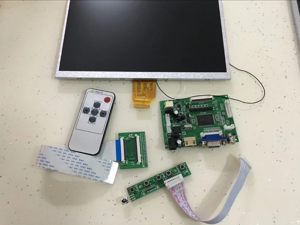 Buy 10.1 inch LCD sreen 40 pin 1024*600 car display