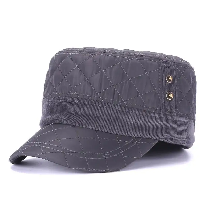 

Male Ear Protection Autumn Military Hat Fashion Thermal Winter Man Cap Baseball Caps For Cold Winter Wholesale