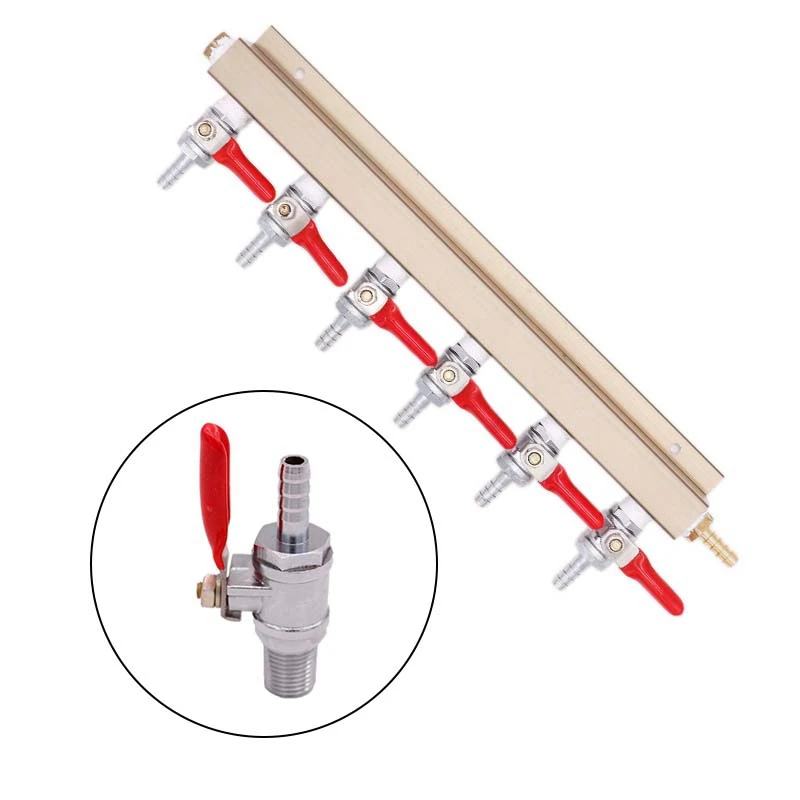 1/" MPT запорный клапан w/обратный клапан Homebrew Co2 коллектор Co2 регулятор части пивоварни оборудование