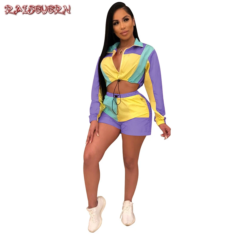 purple and yellow tracksuit