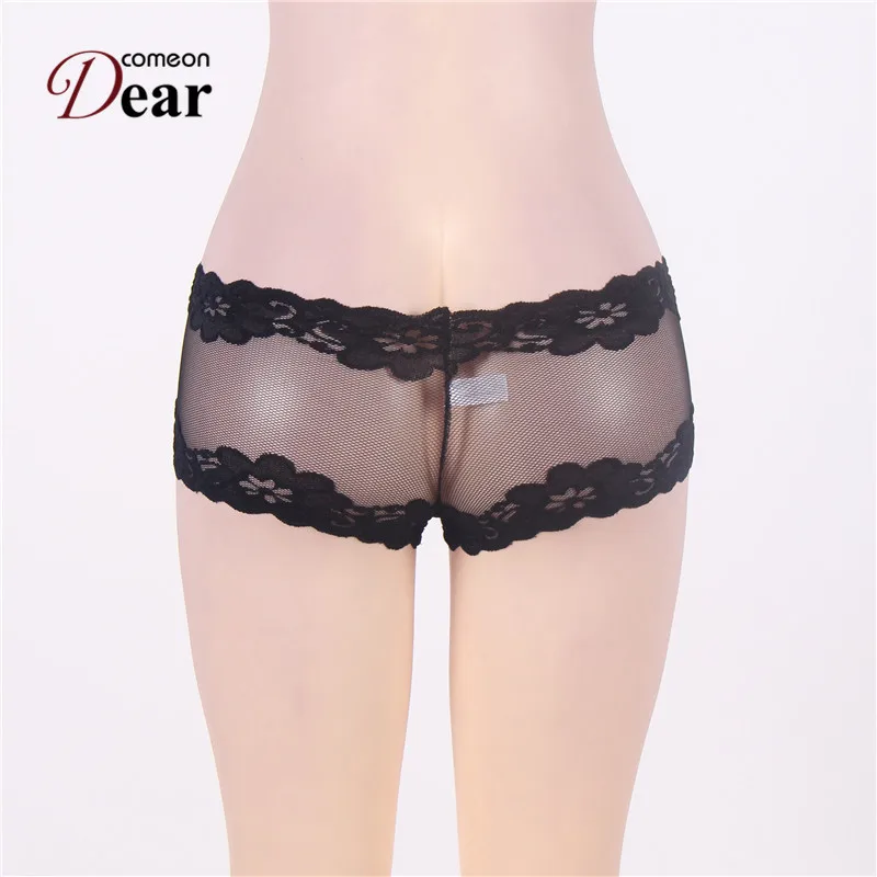 Comeondear DYA29 однотонное сексуальное женское белье флоры шортики Для женщин