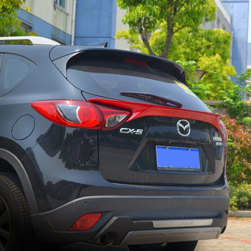 

ABS Plastic Unpainted Primer Color Rear Wing Trunk Lip Spoiler Decoration For Mazda CX-5 CX5 2012 2013 2014 2015 2016 Spoiler