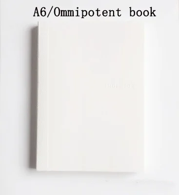A5 планировщик канцелярские заметки для офиса школы пустая линия блокнот в сетку журнал дневник Bullet Journal Defter Bujo подарок - Цвет: A6 Ommipotent book