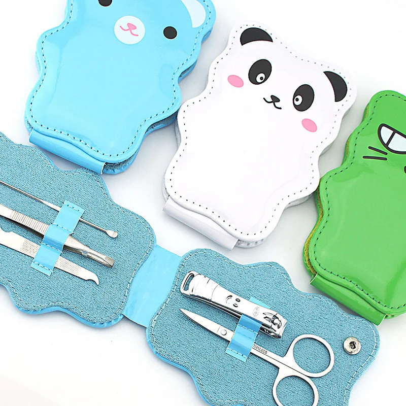 Nail Clippers Set Nail Art Manicure Tools Kit Cute Cartoon Nails
