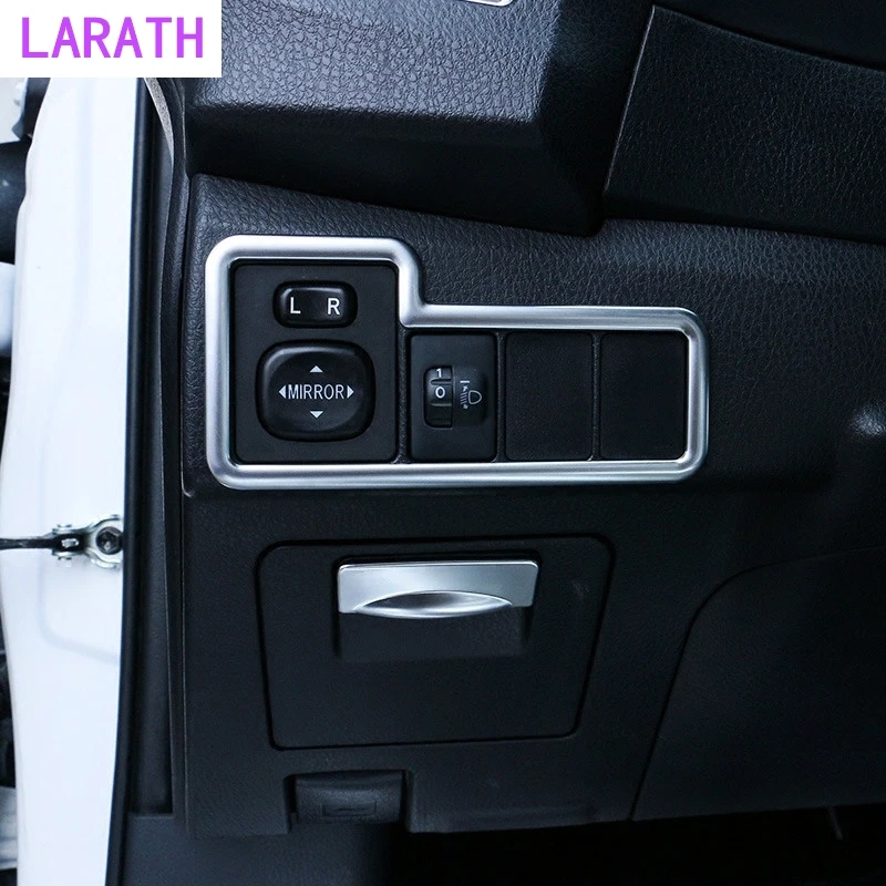2 шт. для Toyota Corolla Altis E170 2013-2017 ABS Хромированная Налобная лампа переключатель