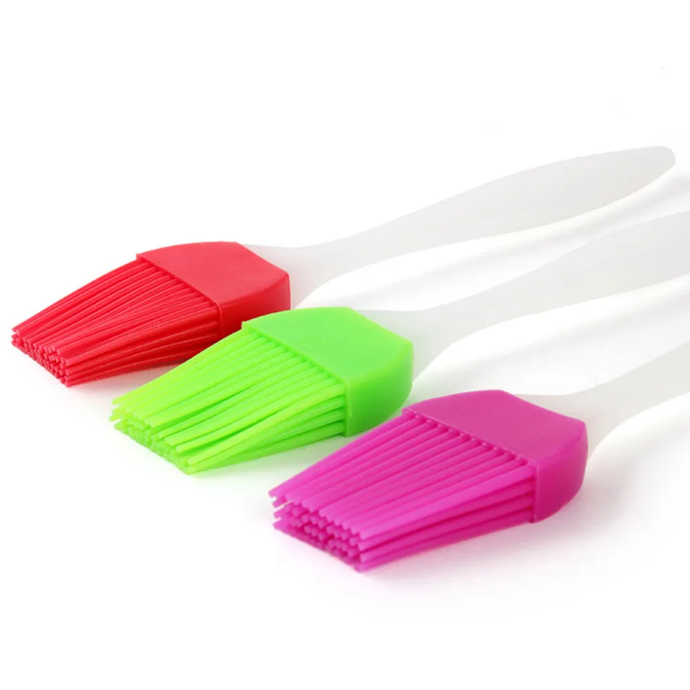

New Silicone Tools For Baking Bread Cake Pastry Oil Cream Barbecue Utensil Security Basting Brush For Cooking Pastry Tools