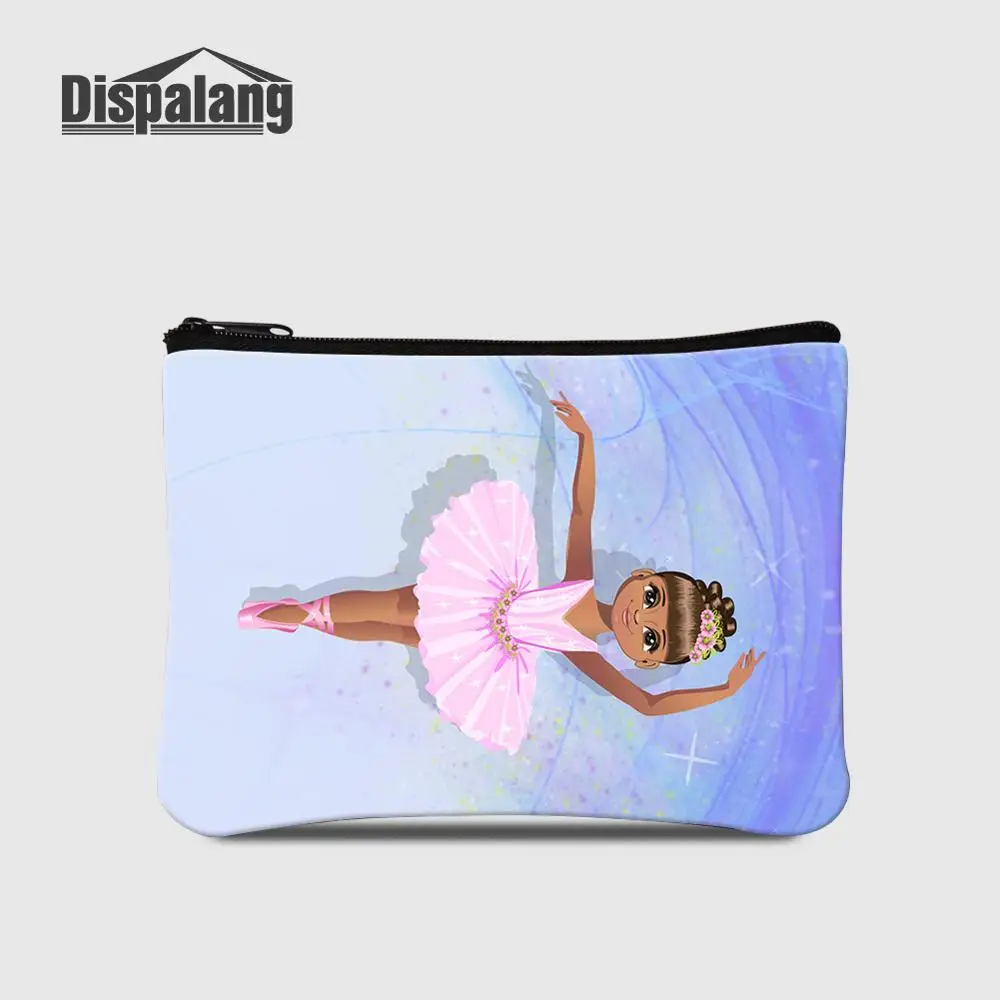 Coin Purse04 Танцы, балет для девочек мини удобный кошелек для монет женский маленький кошелек на молнии Йога Печать Портативный шопинг открытый мелкие деньги сумка - Цвет: Coin Purse04