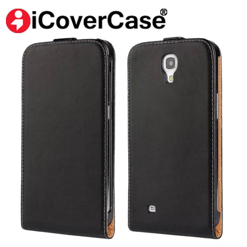 

Luxury Genuine Flip Leather Case for Samsung Galaxy Mega 6.3 i9200 Vertical Phone Cover Capa