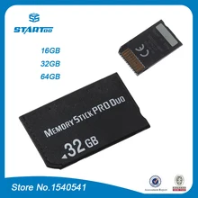 Реальная емкость для psp MS 32 Гб 64 Гб карта памяти ProDuo Memory Pro Duo карта памяти для psp 1000 2000 3000 игровая консоль