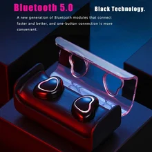 VTIN беспроводные Bluetooth наушники Bluetooth 5,0 невидимые в форме сердца Супер Бас Звук Смарт спортивные наушники мини TWS