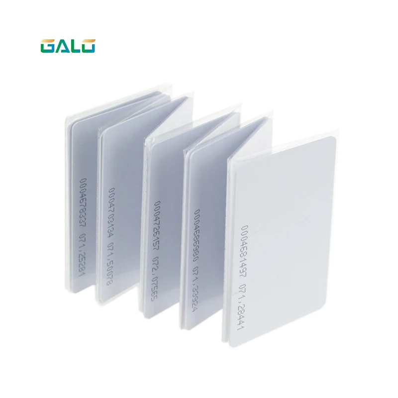 

125Khz RFID Proximity Cards ID Card Time EM4100 TK4100 Attendace system Access control System
