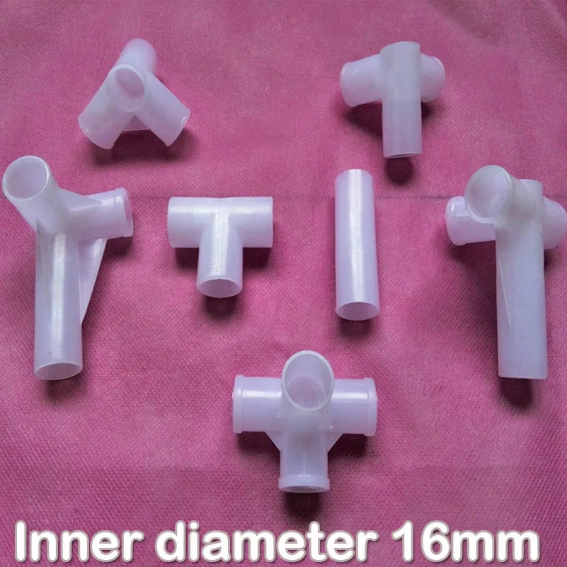 

DIY shelves fittings Inner Dia 16mm, wardrobe /game room /pet house support connector, Children's tent corner wholesale 10pcs