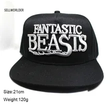 Fantastic Beasts Movie Character 2019 New letter hip hop Hat Children's Baseball Cap beasts