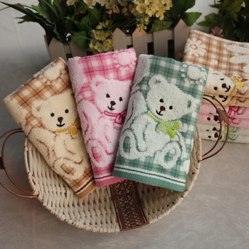 

Inexpensive High quality Cartoon Bear Bath Towel Cotton Face Towel Strong Water Absorption Compressed Soft Towels