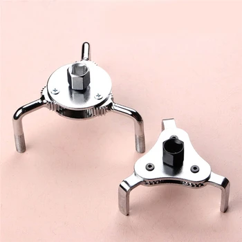 

Alloy Auto Car Repair Tools Adjustable Two Way Oil Filter Wrench Tool with 3 Jaw Remover Tool for Cars Trucks 65-110mm