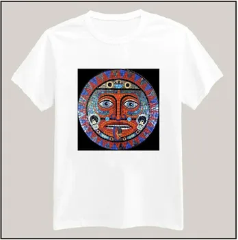 

Women Tshirt Aztec Pattern Print Casual Cotton Funny Shirt White Top Tee Hipster Plus Size Camiseta HH305-339