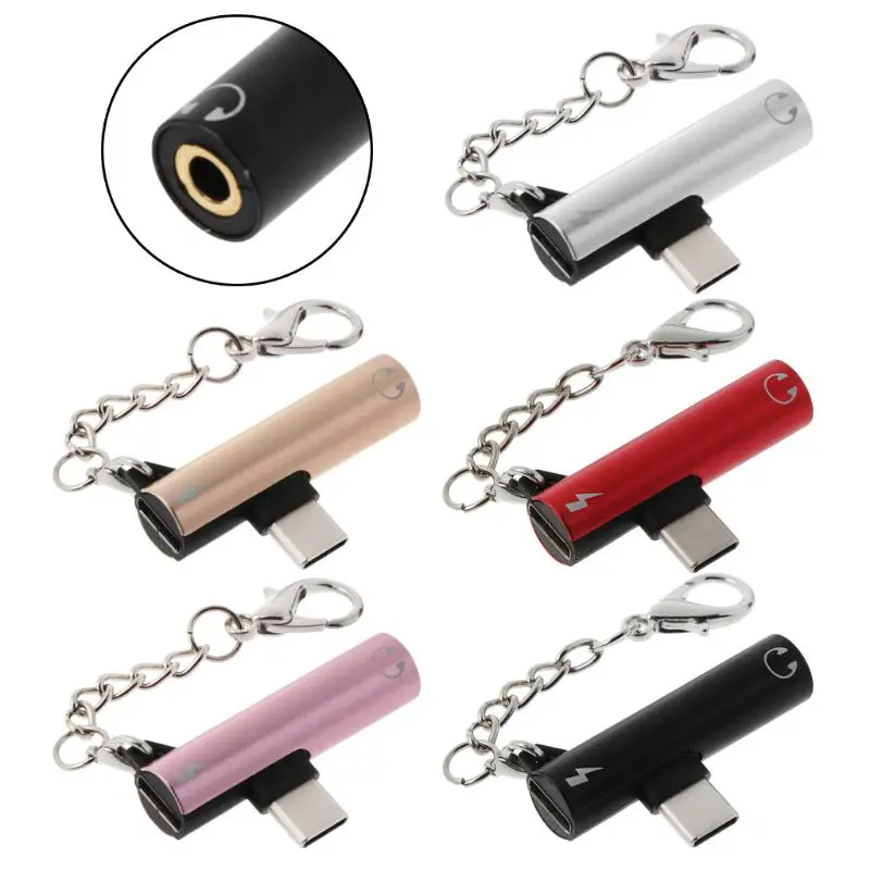

Type C To 3.5mm Jack Charger Earphone Cable USB C Audio Adapter Headphone Converter For Xiaomi