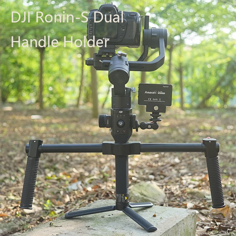 

DJI Ronin-S Stable Grip Bracket Mount Protector Handheld Gimbal Camera Stabilizer Accessories for DJI Ronin-S Dual Handle Holder