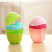 Безопасный состав диспенсер бросился контейнер для детского питания конфеты фрукты хранения еды Мультфильм Лягушка Коробка для сухого молока чашка для закусок