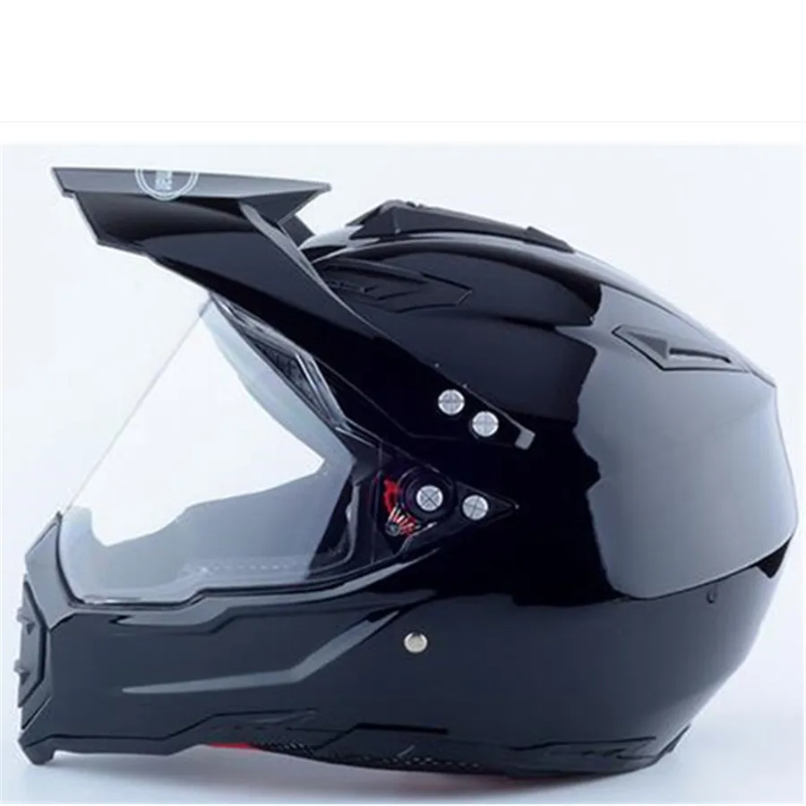 Классические мотокроссные шлемы для квадроциклов MTB мотоциклетный шлем с объективом мотоциклетные шлемы горнолыжный шлем Fuera de la carretera casco - Цвет: Nuoman brands gloss