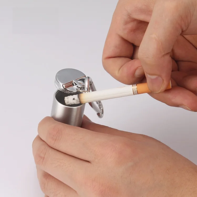 FREE SHIPPING OUTDOOR TRAVEL ASHTRAYS PORTABLE PORTABLE CREATIVE POCKET