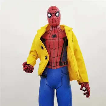 

Action Figure Crazy Toys Spiderman Homecoming Spider-Man Deluxe Version 1/6th Scale Collectible Figure Model Toys Christmas Gift