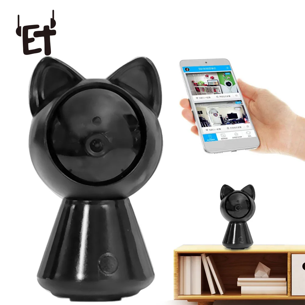 

ET HD1080P WiFi IP Camera Night Vision Home Safety Monitor with Alarm Messages Sending Wireless Camera for Smartphone PC Tablet