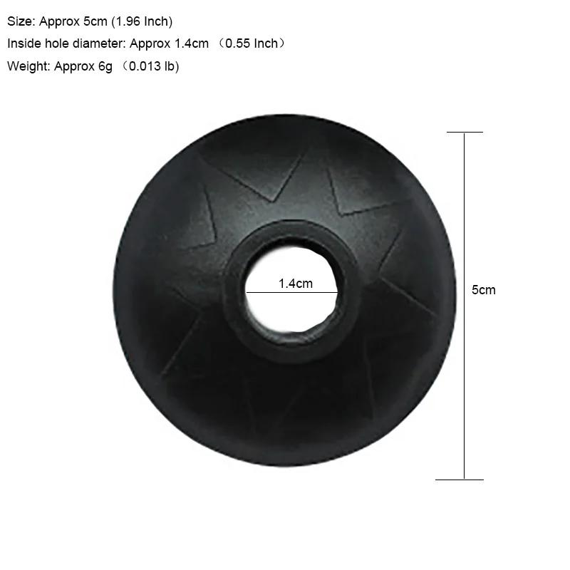 2 шт./партия съемный пластиковый колпак для защиты от грязи для треккинговых палок, трости, палки для сноуборда, походные аксессуары на палочках