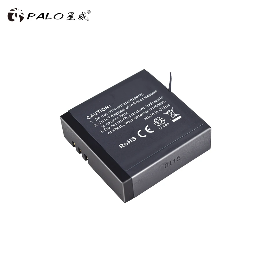 Пало 2 шт. 1400 мАч AZ16-1 цифровой батарейный блок камеры для xiaomi-xiaoyi Спорт камера+ 2 слота зарядное устройство