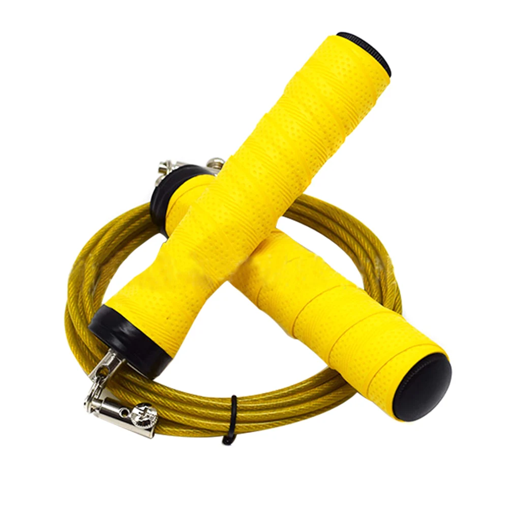 Hot Selling Fitness Jump Rope Professional Training Adjustable Cable High Speed Skipping Ropes Ball Bearings - Цвет: E