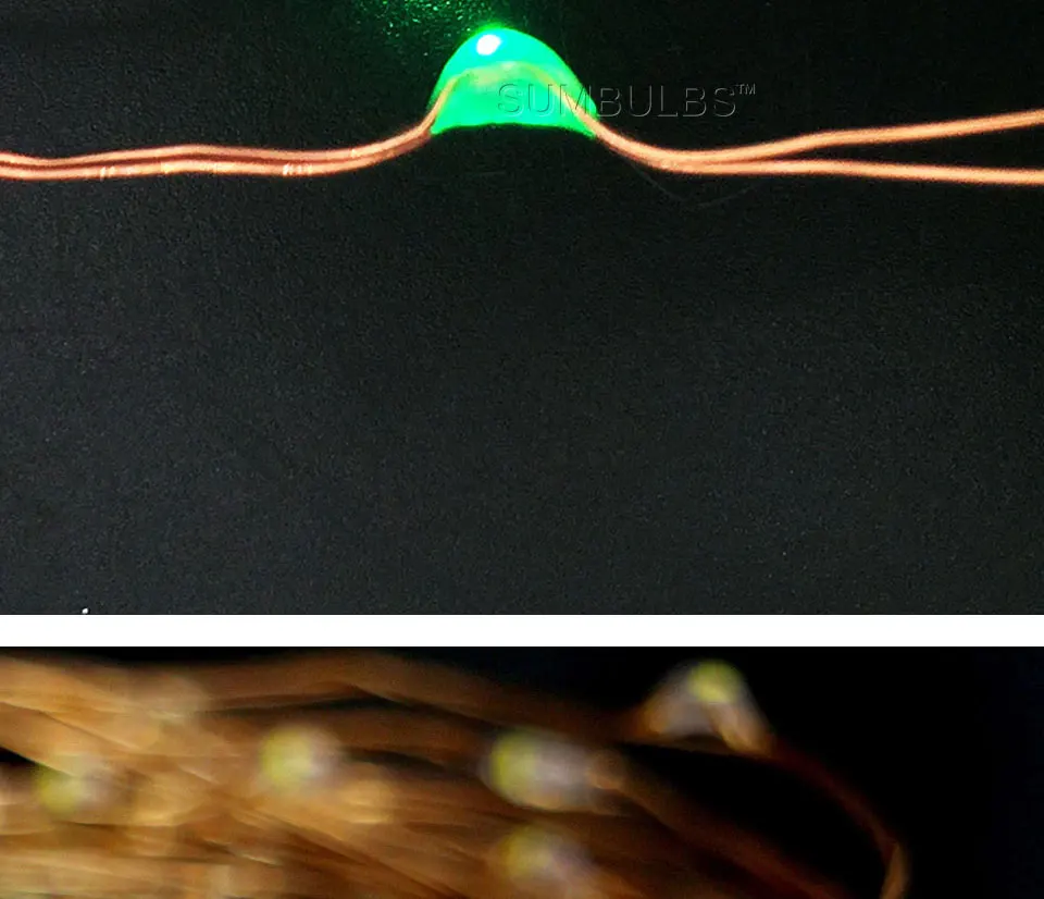 button battery powered cooper wire led string light strip decoration christmas wedding party (15)