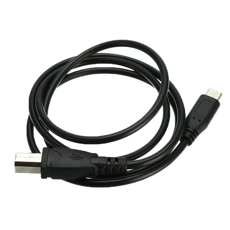1 м USB 3 Тип C Штекерный разъем к 2 0 B кабель для передачи данных сотового телефона